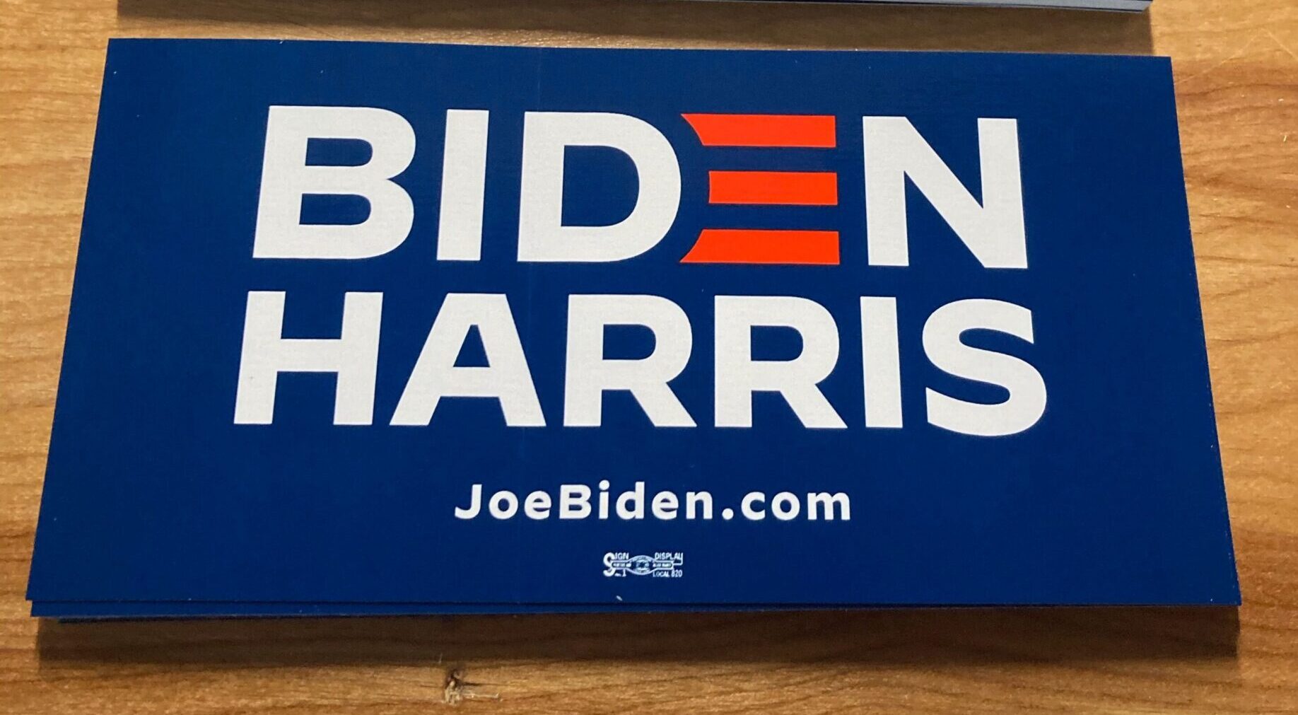 Biden-Harris Blue Bumper Stickers