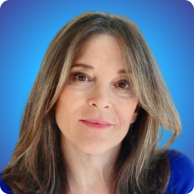 Picture of Marianne Williamson, candidate for U.S. president.