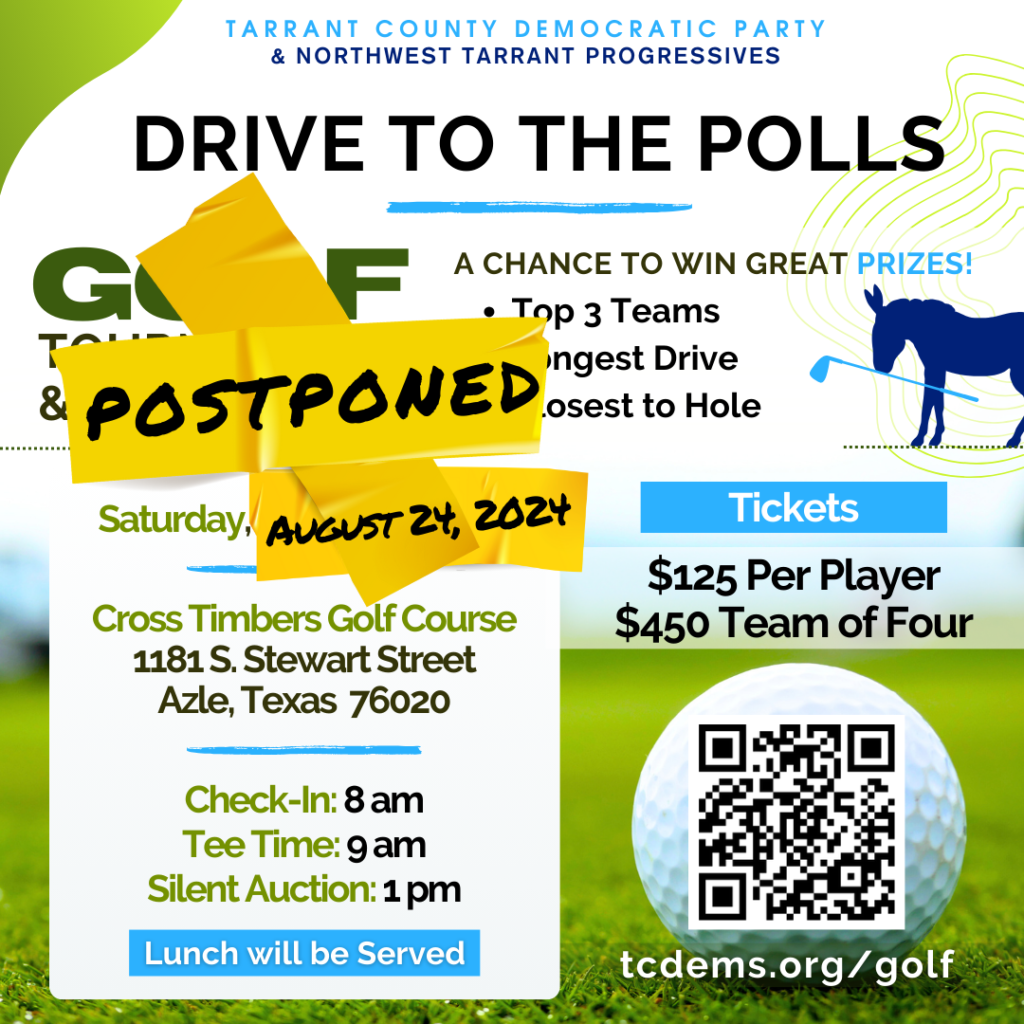 graphic with golf tournament details