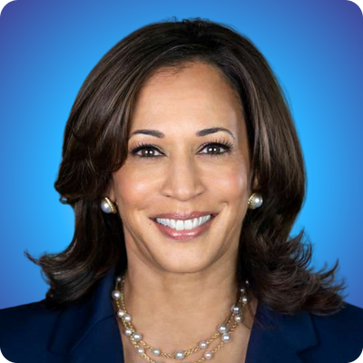 Picture of Kamala Harris, candidate for U.S. president.