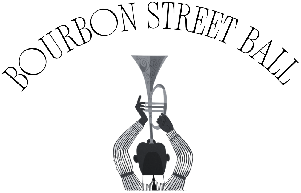 Bourbon Street Ball Logo